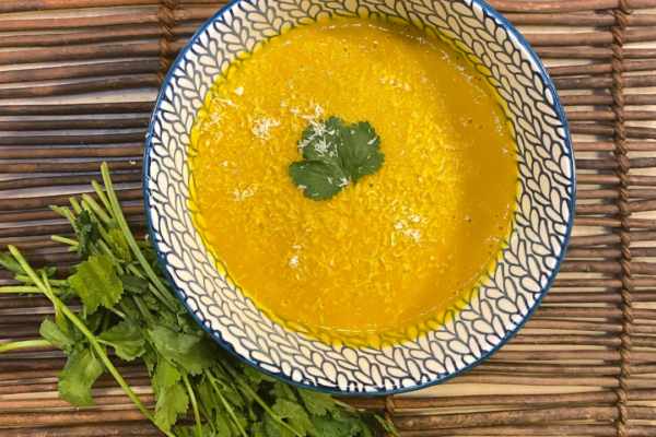 crema de zanahoria thai
