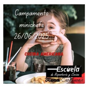 Campamento minichefs Cocina Americana