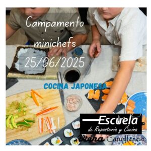 Campamento minichefs Cocina Japonesa